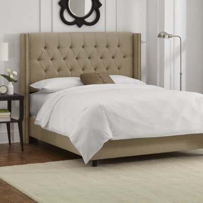 Skyline Furniture Wingback Bed