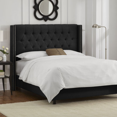Skyline Furniture Wingback Bed