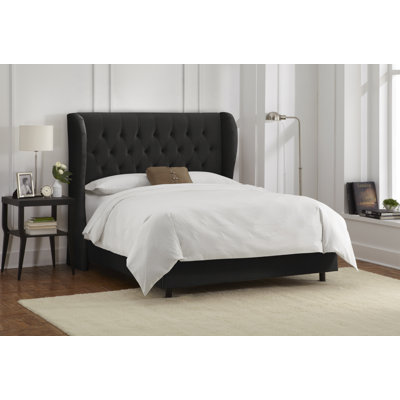 Skyline Furniture Wingback Bed