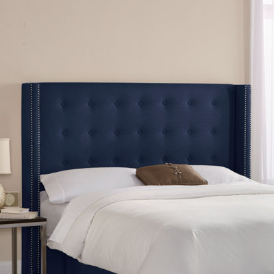 Patriot Upholstered Wingback Headboard by Skyline Furniture -image