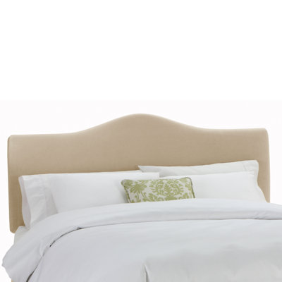 Velvet Arched Panel Headboard by Skyline Furniture -image
