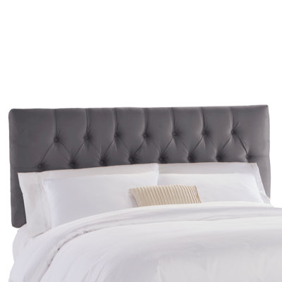 Micro-Suede Tufted Headboard by Skyline Furniture -image