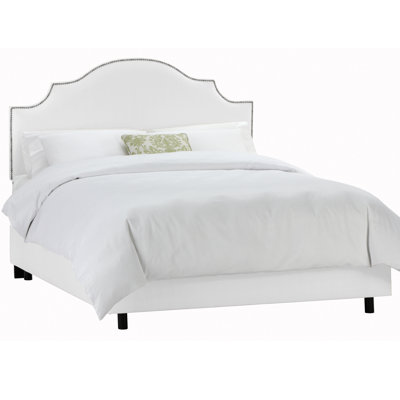 Nail Button Panel Bed by Skyline Furniture -image
