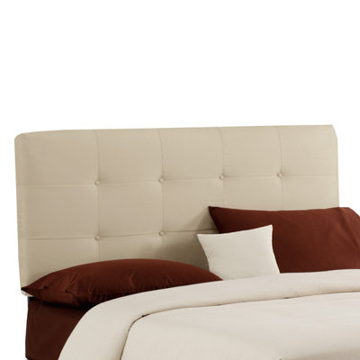 Double Button Tufted Upholstered Headboard by Skyline Furniture -image