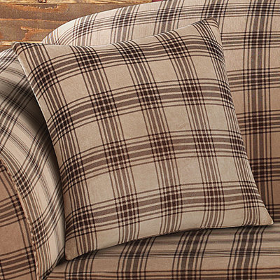 Sure-Fit Stretch Belmont Plaid Pillow