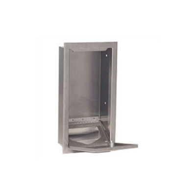 Koala Kare Products Stainless Steel Sanitary Liner Dispenser with Recess Mount