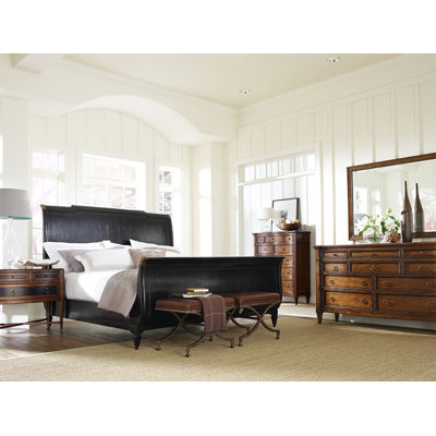 American Kaleidoscope Sleigh Bedroom Collection by Schnadig -image