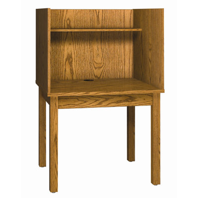 Ironwood Library 3000 Wooden Computer Carrel