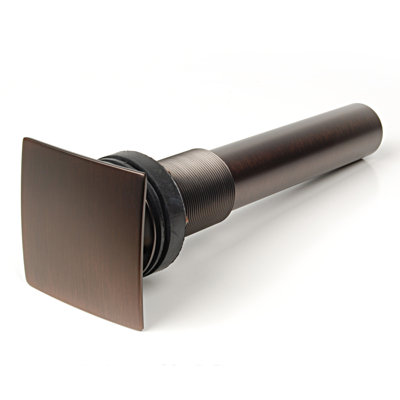 D'Vontz 8" Square Non - Operable Umbrella Bathroom Sink Drain