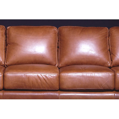 Omnia Furniture Prescott Leather Sofa