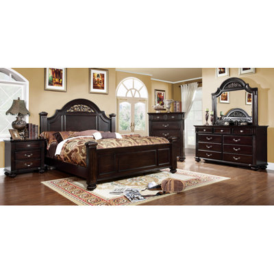 Sienzie Arched Platform Bedroom Collection by Hokku Designs -image