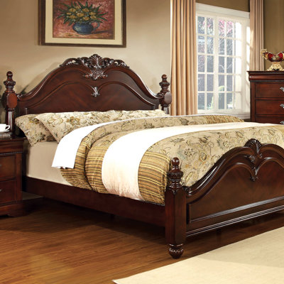 Cherisse Four Poster Bed by Hokku Designs -image