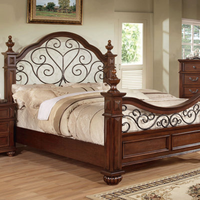 Lorrenzia Four Poster Bed by Hokku Designs -image