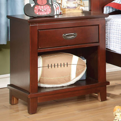 Kenneth 1 Drawer Nightstand by Hokku Designs -image