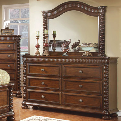 Bautini 6 Drawer Dresser by Hokku Designs -image