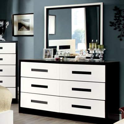 Verzaci 6 Drawer Dresser by Hokku Designs -image
