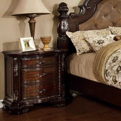 Lexanthur 3 Drawer Nightstand by Hokku Designs -image
