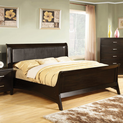 Jo'Nel Sleigh Bed by Hokku Designs -image