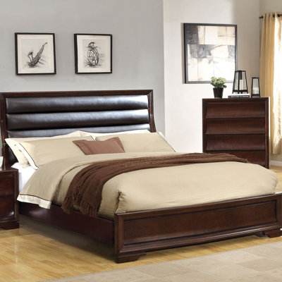 Amber Sleigh Bed by Hokku Designs -image