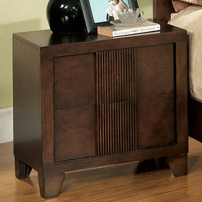 Triad 2 Drawer Nightstand by Hokku Designs -image