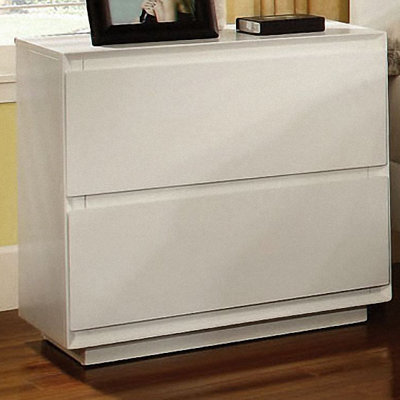 Pearl 2 Drawer Nightstand by Hokku Designs -image