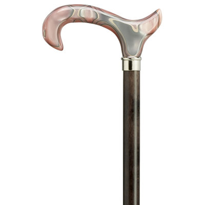 Harvy Acrylic Green Derby Handle Cane