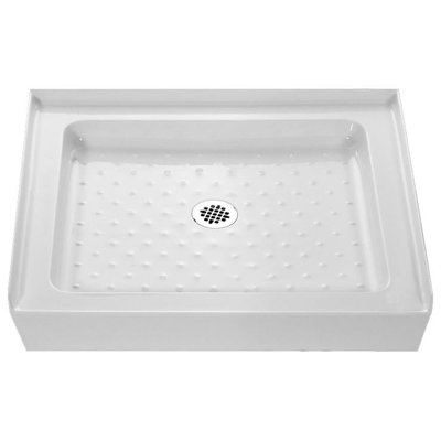 Dreamline Allure Pivot Shower Door with Center Drain and Trio Base Kit