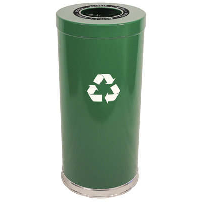 Witt 15" W Single Stream Recycling Unit with One Opening