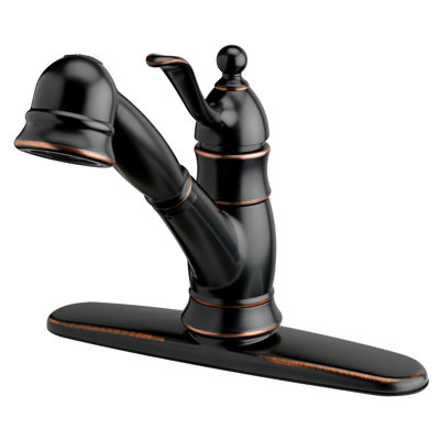 Estora Poetto One Handle Centerset Kitchen Faucet