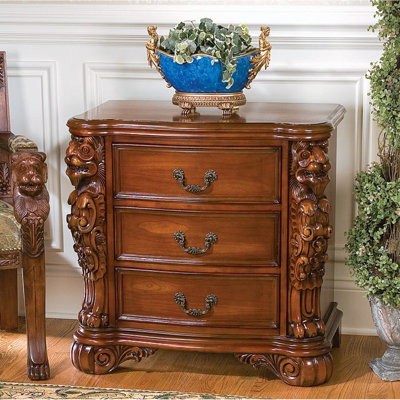 Design Toscano Lord Raffles Lion Console Table