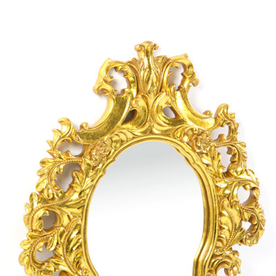 Design Toscano Madame Antoinette Salon Mirror in Faux Antique Gold