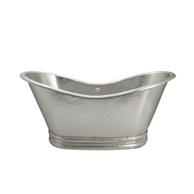 Native Trails, Inc. Aurora Hand Hammered Copper Slipper Bathtub