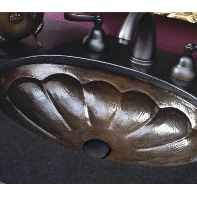 Native Trails, Inc. Calabash Hand Hammered Copper Bathroom Sink