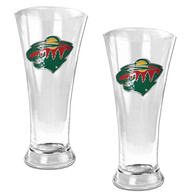 Great American Products NHL 2 Pieces 16oz Pilsner Glass Set