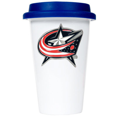 Great American Products NHL 12oz Double Wall Tumbler with Blue Lid