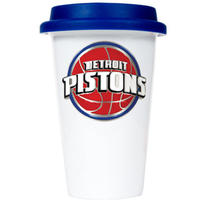 Great American Products NBA 12oz Double Wall Tumbler with Blue Lid