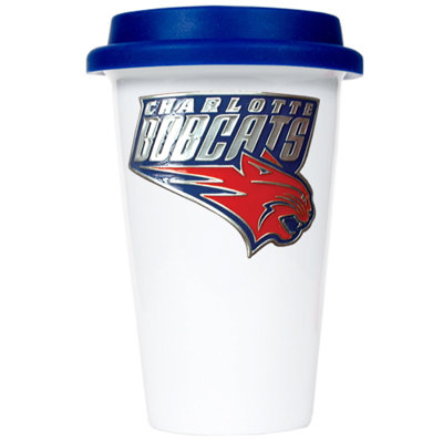 Great American Products NBA 12oz Double Wall Tumbler with Blue Lid
