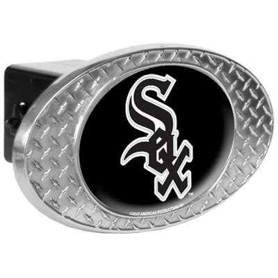 Great American Products MLB Metal Diamond Plate Trailer Hitch Cover