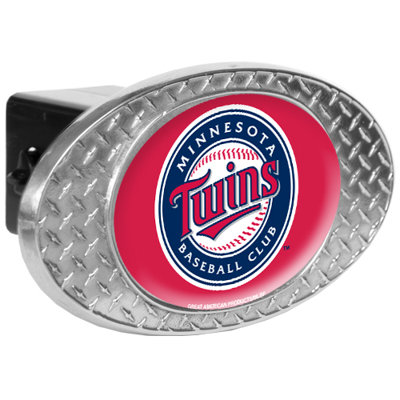 Great American Products MLB Metal Diamond Plate Trailer Hitch Cover