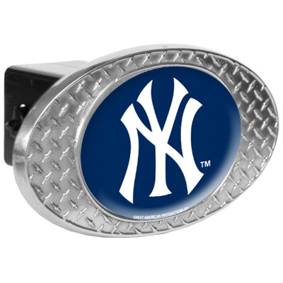 Great American Products MLB Metal Diamond Plate Trailer Hitch Cover
