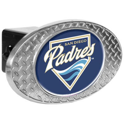 Great American Products MLB Metal Diamond Plate Trailer Hitch Cover
