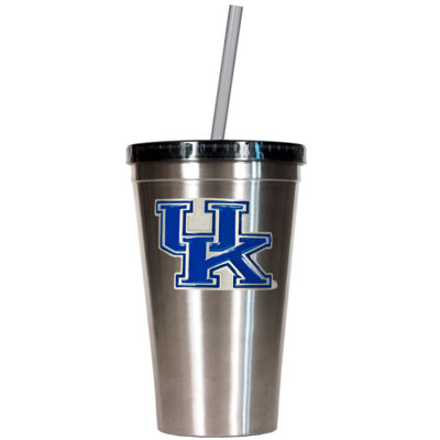 Great American Products NCAA 16oz Stainless Steel Insulated Tumbler with Straw