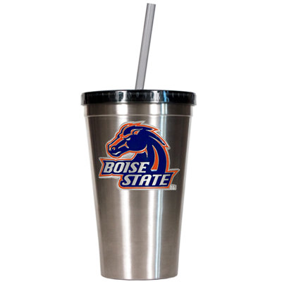 Great American Products NCAA 16oz Stainless Steel Insulated Tumbler with Straw