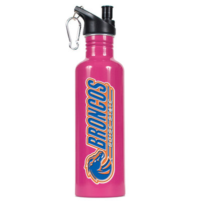 Great American Products NCAA 26oz Stainless Steel Water Bottle with Pop-up Spout in Pink