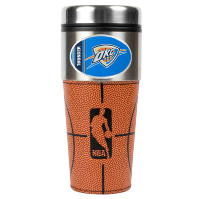 Great American Products NBA 16oz Gameball Travel Tumbler