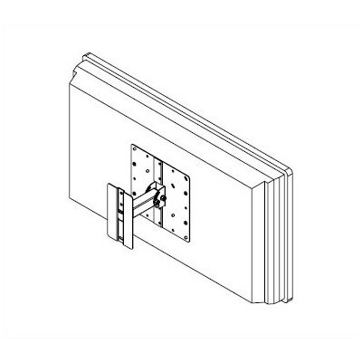 Lucasey Tilting and Swivelling Wall Mount using up to 200mm VESA Patterns (up to 32" Screens)