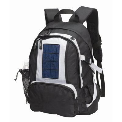 Solar Backpack in Black