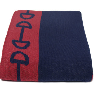 In2Green Horse Bit Cotton Throw
