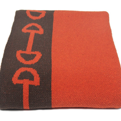 In2Green Horse Bit Cotton Throw