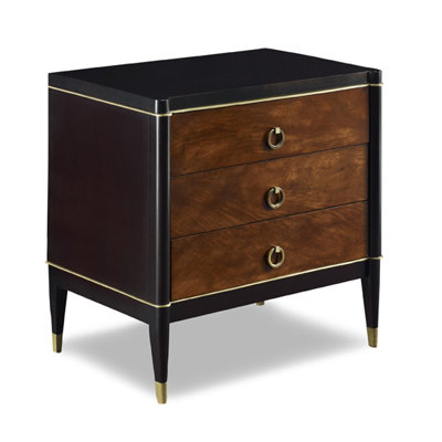 Davenport 3 Drawer Nightstand by Brownstone Furniture -image